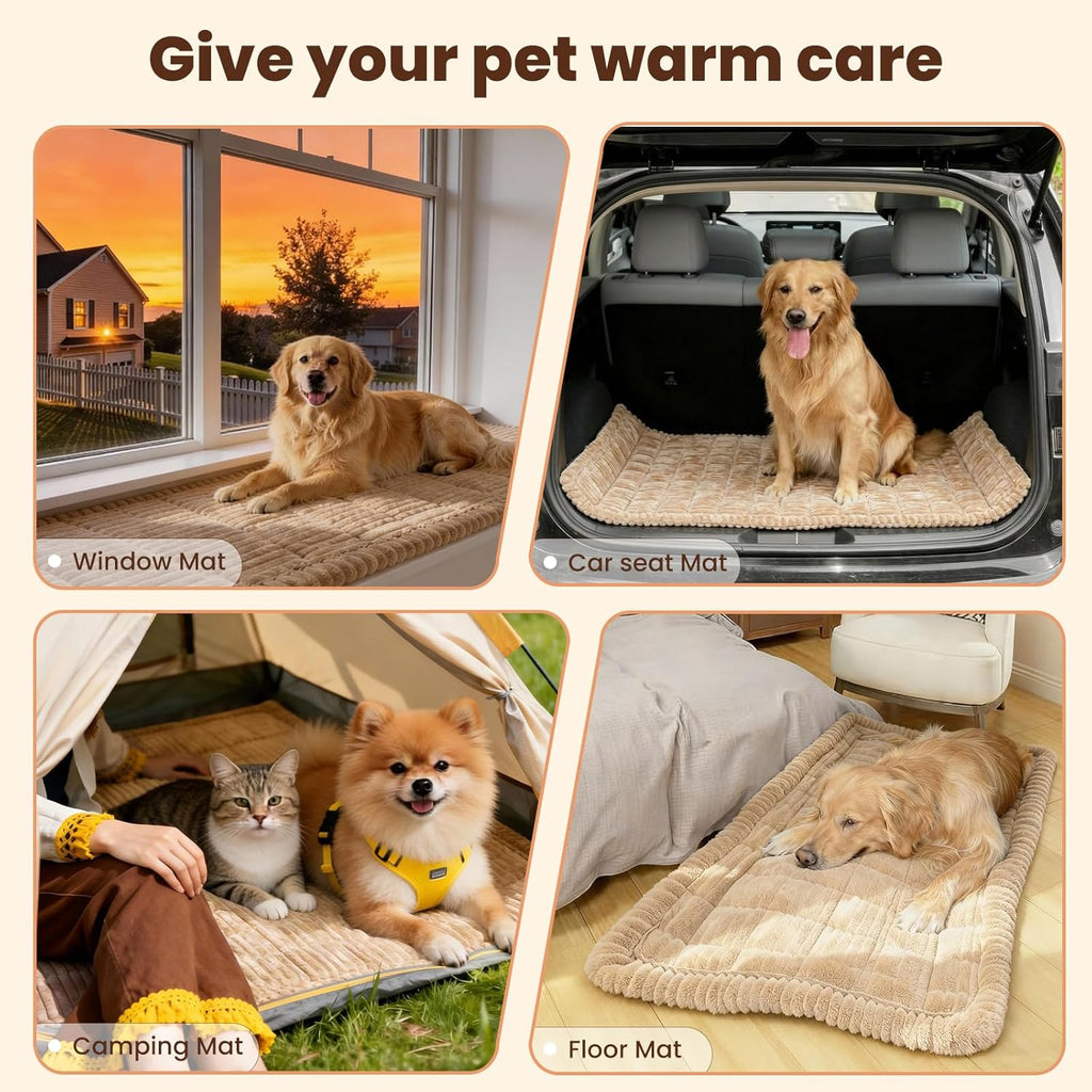 Couch Cover for Dogs Washable, Non-Slip Pet Couch Covers for Sofa, Fuzzy Dog Couch Cover Blanket, Thick, Soft, Plush Couch Cushion Covers for Sofa Protector